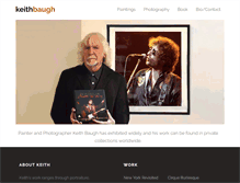 Tablet Screenshot of keithbaugh.com